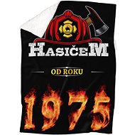 IMPAR Lambskin blanket Firefighter from year - 1975 - Blanket