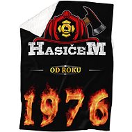 IMPAR Lambskin blanket Firefighter from year - 1976 - Blanket