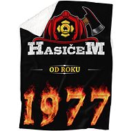 IMPAR Lambskin blanket Firefighter from year - 1977 - Blanket