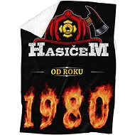 IMPAR Lambskin blanket Firefighter from year - 1980 - Blanket