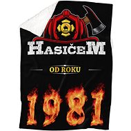 IMPAR Lambskin blanket Firefighter from year - 1981 - Blanket