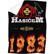 IMPAR Lambskin blanket Firefighter from year - 1983 - Blanket