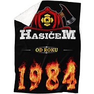 IMPAR Lambskin blanket Firefighter from year - 1984 - Blanket