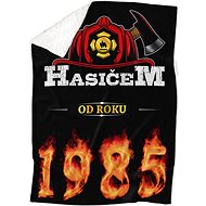 IMPAR Lambskin blanket Firefighter from year - 1985 - Blanket