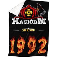 IMPAR Lambskin blanket Firefighter from year - 1992 - Blanket