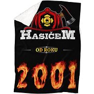 IMPAR Lambskin blanket Firefighter since 2001 - Blanket