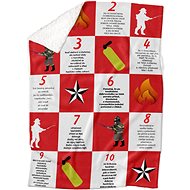 IMPAR Lamb blanket Firefighter's decalogue - Blanket