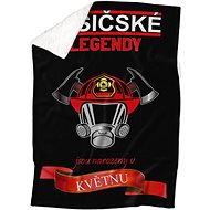 IMPAR Lambskin blanket Firefighter legends - month - May - Blanket