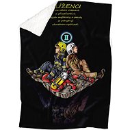 IMPAR Lambskin blanket Fireman's sign Gemini - Blanket