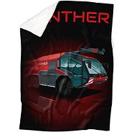IMPAR Lambskin blanket Panther red - Blanket
