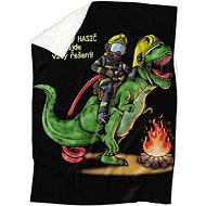 IMPAR Lamb blanket Soptic with fireman - Blanket
