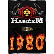 IMPAR Fleece blanket Firefighter from year - 1980 - Blanket