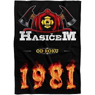 IMPAR Fleece blanket Firefighter from year - 1981 - Blanket
