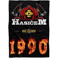 IMPAR Fleece blanket Firefighter from year - 1990 - Blanket