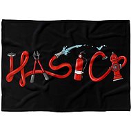 IMPAR Fleece blanket Firefighters - red - Blanket
