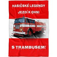 IMPAR Fleece blanket Firefighter legends - Trambus - Blanket