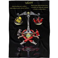 IMPAR Fleece blanket Fireman's sign Libra - Blanket