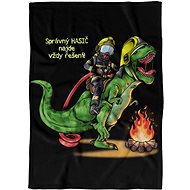 IMPAR Fleece blanket Soptík with fireman - Blanket