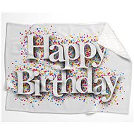 IMPAR Lamb blanket Happy Birthday - Blanket