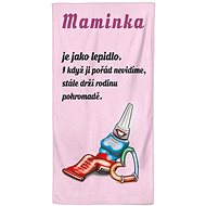 IMPAR Osuška Maminka jako lepidlo - Bath Towel
