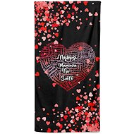 IMPAR Osuška Srdce pro maminku - Bath Towel