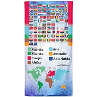 IMPAR osuška Nejdůležitější vlajky - Bath Towel