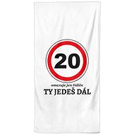 IMPAR Osuška Ty jedeš dál 20 - let - Bath Towel