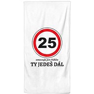IMPAR Osuška Ty jedeš dál 25 - let - Bath Towel