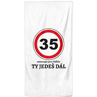 IMPAR Osuška Ty jedeš dál 35 - let - Bath Towel