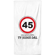 IMPAR Osuška Ty jedeš dál 45 - let - Bath Towel