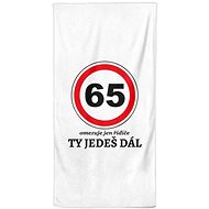 IMPAR Osuška Ty jedeš dál 65 - let - Bath Towel