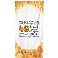 IMPAR Osuška Trvalo mi 49 let - Bath Towel