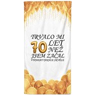 IMPAR Osuška Trvalo mi 70 let - Bath Towel