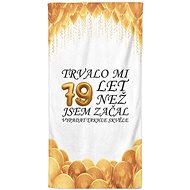 IMPAR Osuška Trvalo mi 79 let - Bath Towel