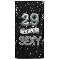 IMPAR Osuška Stále sexy – černá - 29 let - Bath Towel