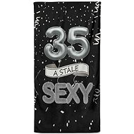 IMPAR Osuška Stále sexy – černá - 35 let - Bath Towel