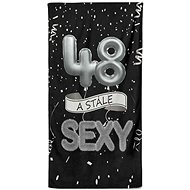 IMPAR Osuška Stále sexy – černá - 48 let - Bath Towel