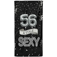 IMPAR Osuška Stále sexy – černá - 56 let - Bath Towel