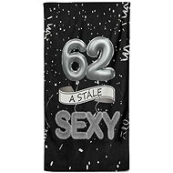 IMPAR Osuška Stále sexy – černá - 62 let - Bath Towel