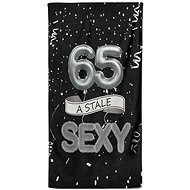 IMPAR Osuška Stále sexy – černá - 65 let - Bath Towel