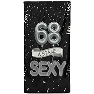 IMPAR Osuška Stále sexy – černá - 68 let - Bath Towel