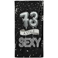 IMPAR Osuška Stále sexy – černá - 73 let - Bath Towel