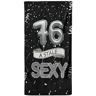 IMPAR Osuška Stále sexy – černá - 76 let - Bath Towel