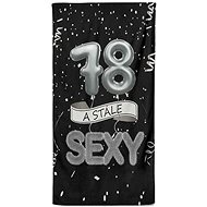 IMPAR Osuška Stále sexy – černá - 78 let - Bath Towel
