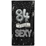 IMPAR Osuška Stále sexy – černá - 84 let - Bath Towel