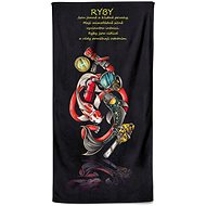IMPAR Osuška Hasičské znamení Ryby - Bath Towel