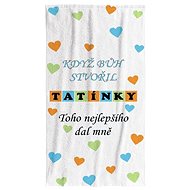 IMPAR Osuška Když bůh stvořil tatínky - Bath Towel