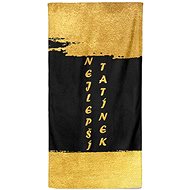 IMPAR Osuška Tatínek - gold - Bath Towel