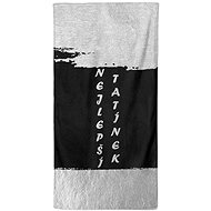 IMPAR Osuška Tatínek - silver - Bath Towel