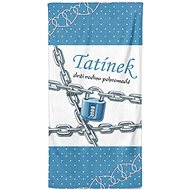 IMPAR Osuška Tatínek drží rodinu - Bath Towel
